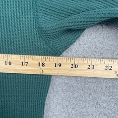 Greatland Men’s Shirt XL Green Thermal Henley Outdoor Base Layer Gorpcore