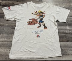 Vintage Jak and Daxter 2001 PlayStation 2 Video Game Sony Promo Shirt Medium Tee
