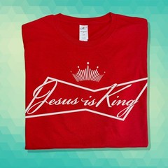 Jesus is King Tee – Jesus Gospel T-Shirt Unique Design Vintage Tee Trendy shirt