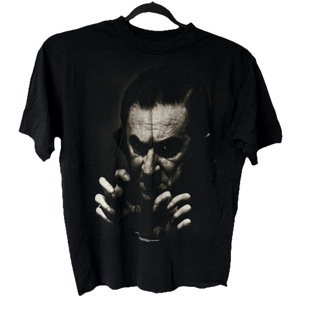 Vintage 1999 Dracula Bela Lugosi Tshirt Mens XL 1990s Horror Tee