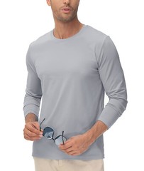 Men’s UPF 50+ Long Sleeve Shirts Sun Block Fishing Casual Sport Workout T-Shirts