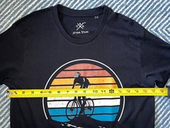 Sol’s Regent Fit Unisex Black Go Cycling And Life Is Good Toscana Tee Sz XS New