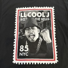 Cross Colours LL Cool J Rock The Bells NY 85 Stamp 90s Retro Legends TShirt Xlg
