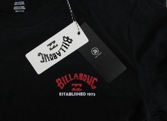 Billabong Geometric Graphic Soft Cotton Black Short Sleeve Mens L T-Shirt NWT.