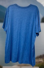 Lightweight Men’s Running T-Shirt, Short Sleeve, XL Cotton/Poly Blend