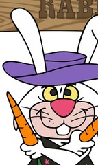 RICOCHET RABBIT CARTOON T-SHIRT HANNA BARBERA CEREAL