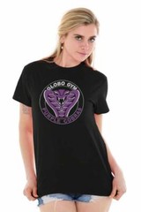 Funny Gym Workout Movie Purple Cobras Team Womens or Mens Crewneck T Shirt Tee