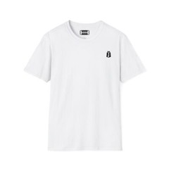 Jensen Healey Cutaway T Shirt – Soft Style Unisex White