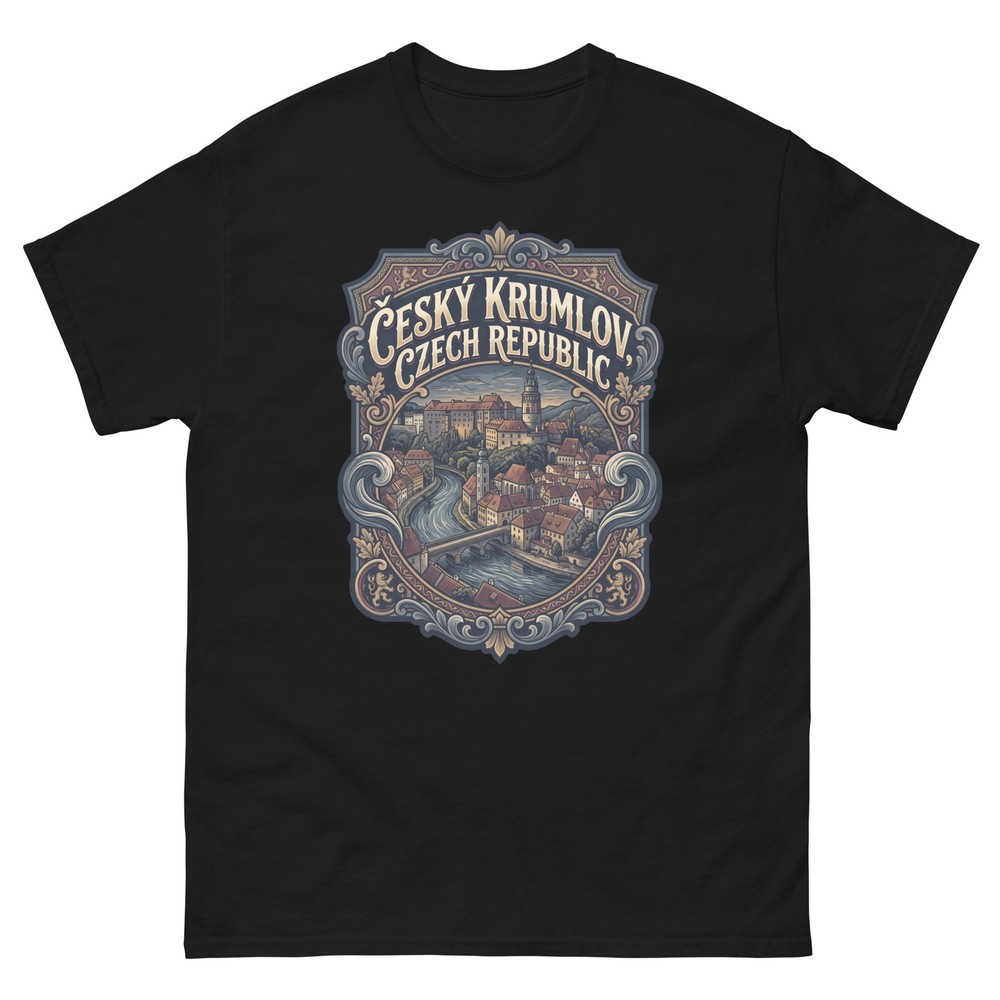 Cesky Krumlov Czech Republic Graphic T-Shirt Unisex Travel Tee