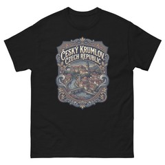 Cesky Krumlov Czech Republic Graphic T-Shirt Unisex Travel Tee