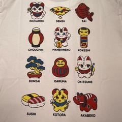 GU Kyoko Nakamura Shirt Men’s Medium OMIYAGE Japanese Icon Graphic Japan