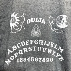 OUIJA Board Graphic T Shirt Men’s S￼ize Medium Charcoal Grey
