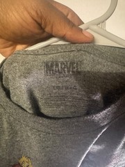 Marvel Super Heroes Graphic T-Shirt Spider-Man Hulk Captain America Men’s Large