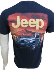 Jedco for Jeep Southwest Camping Desert Cotton T-Shirt Small