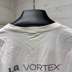 Vintage Y2K LG Cell Phone Promo Tech T-Shirt Verizon Size Medium Vortex Print