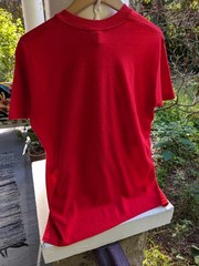 VINTAGE 80s California Raisin Style Raisin Hell In California T-shirt Large Red
