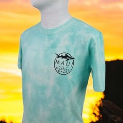 MAUI & SONS (M) Men’s Shark Fintastic Celadon Green Medium T-Shirt