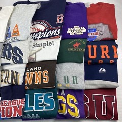 Wholesale Lot of 20 Men’s Sports Tee Shirts (Size Breakdown in Desc)