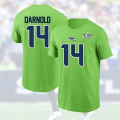 HOT! Sam Darnold #14 Seattle Team 2026 Name and Number Special Gift For Fan
