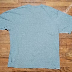 Carhartt Men’s XL T-Shirt Gray Short Sleeve Crew Neck Loose Fit Pocket K87-M