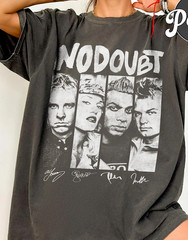New No Doubt Rock Music Tour 2026 Vintage charcoal color T-Shirt VK11660