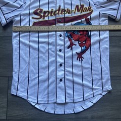 Marvel The Amazing SpiderMan 62 Baseball Jersey Double Sided Small