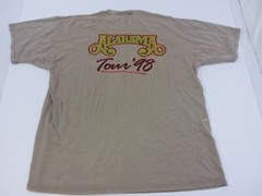 ALABAMA tour 1998 tan graphic XL t shirt concert shirt