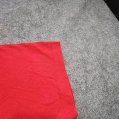 VTG Perry Ellis T Shirt Mens XL? Red America Tractor Graphic 90s Single Stitch