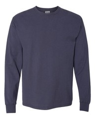 ComfortWash By Hanes Mens Garment Dyed Long Sleeve T-Shirt GDH200 Up To 3XL