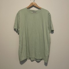 Porter Ash Performance Tee Mens XL Sage Green Minimalist Stretch Workout T-Shirt