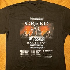 CREED Summer Of 99’ Tour TShirt 2025 Merch Size XL Black Double Sided