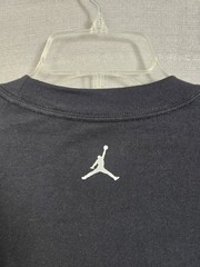 Nike Air Jordan AJ3 T-shirt Large Men Black Pure Money Logo Crewneck Graphic Tee