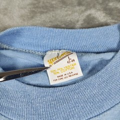 Vintage Yellowstone Park Shirt Mens Large 80s Single Stitch Retro Outdoor Nature