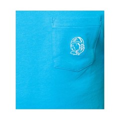 Billionaire Boys Club BBC Crewneck SS Pocket T-Shirt Malibu Blue Mens Small NEW
