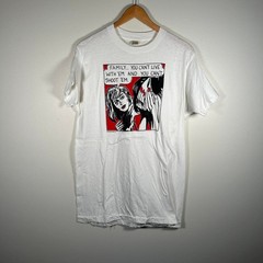 Vintage 80s Lichtenstein Flying Fish LA art tee