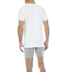 George T-shirts Men’s Size S White Ringspun Cotton 6-Pack Short Seleeves Shirts