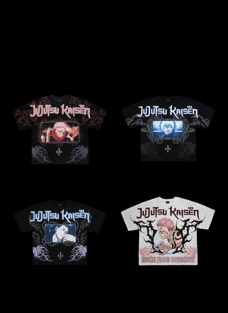 Civil Regime Jujutsu Kaisen JJK 199X Oversized Tee Box Set • Medium