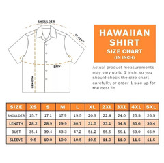 Harley-Davidson Inspired Brown Hawaiian Shirt – Classic Motorcycles Eagle Vintag