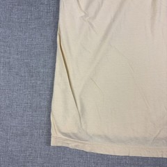 Johnnie-O Shirt Mens XL Beige Pocket Tagless Crewneck Cotton Jersey Surf Tee