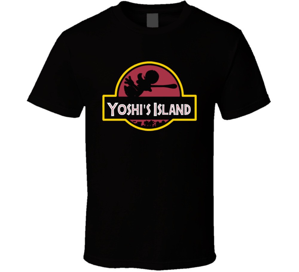 Yoshis Island Jurassic Retro Video Game T Shirt
