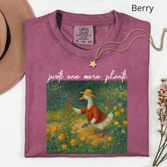 Comfort Tee Garden Goose Plants Animal Graphic Nature Gardener Farm Shirt