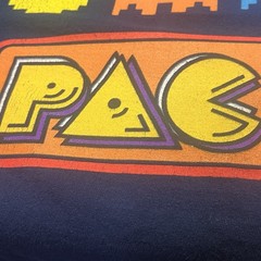 Pac-Man Ghosts Logo By C-Life Group Short Sleeve Medium Shirt Games Video Arcade