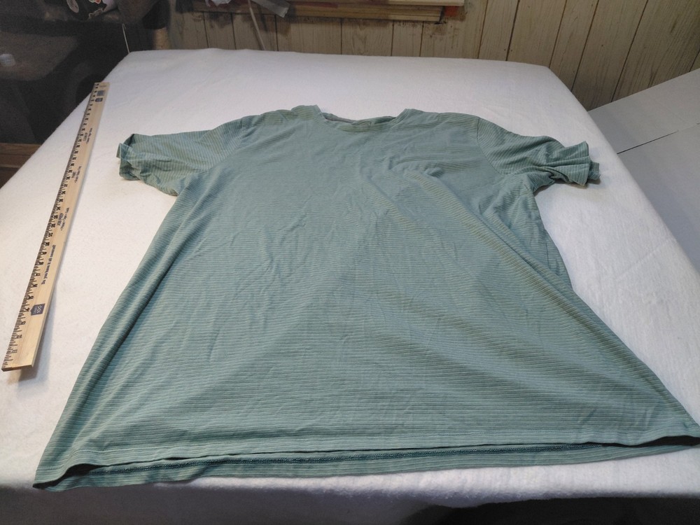 The Foundry Supply Co Mens 4XLT Green Crew Neck T Shirt Big Tall Short Sleeve