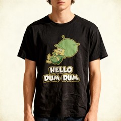 The Great Gazoo Hello Dum Dum Men’s Black Size S-5XL