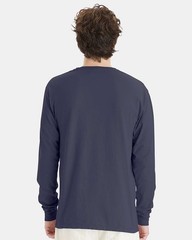 ComfortWash By Hanes Mens Garment Dyed Long Sleeve T-Shirt GDH200 Up To 3XL