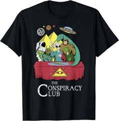 NEW LIMITED Conspiracy Theory Conspiracy Club Men Women T-Shirt – MADE IN USA