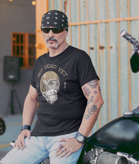 NOT DEAD YET Soft Tee BLK