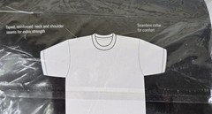 Vtg Y2K Croft & Barrow 6-Pack Cotton Crew Neck T-Shirts Tighty Whities Underwear