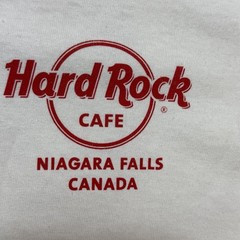 Hard Rock Cafe Niagara Falls Canada T Shirt Mens Medium White Graphic NWT