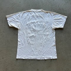 Vintage 90s Bicycle Art Shirt Size XL White Colorful 1992 Andrew Carson Bike